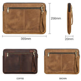 CONTACTS FAMILY Leather Laptop Sleeve For Macbook Pro 14.2 Inch